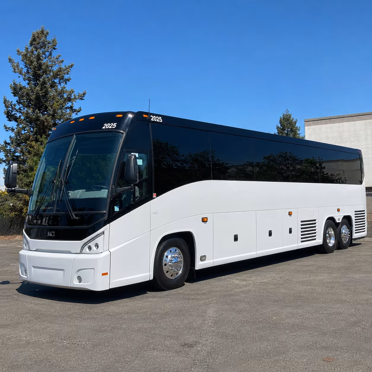 hemet charter bus rental exterior