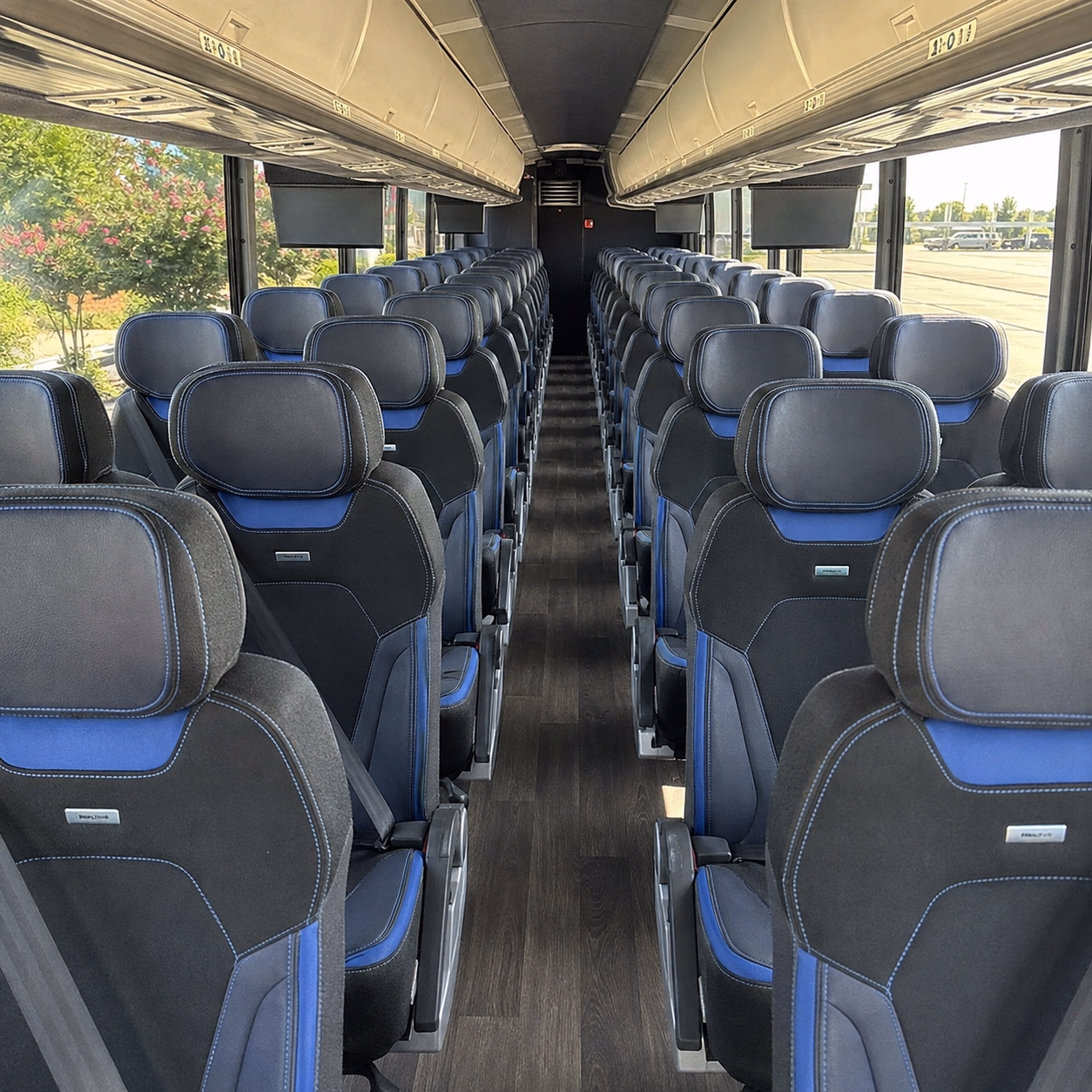 hemet charter bus rental inside