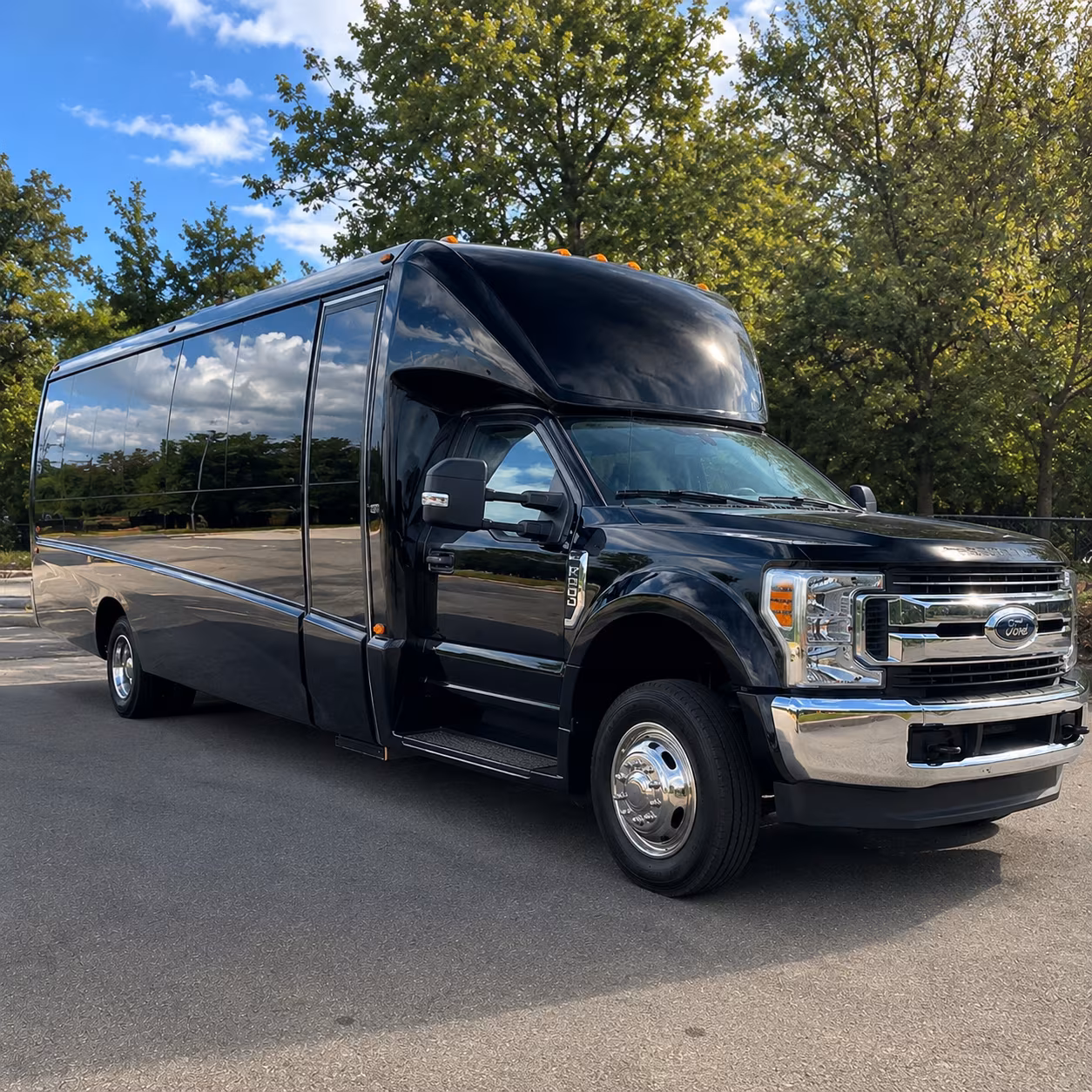 hemet corporate event transportation onboard seating