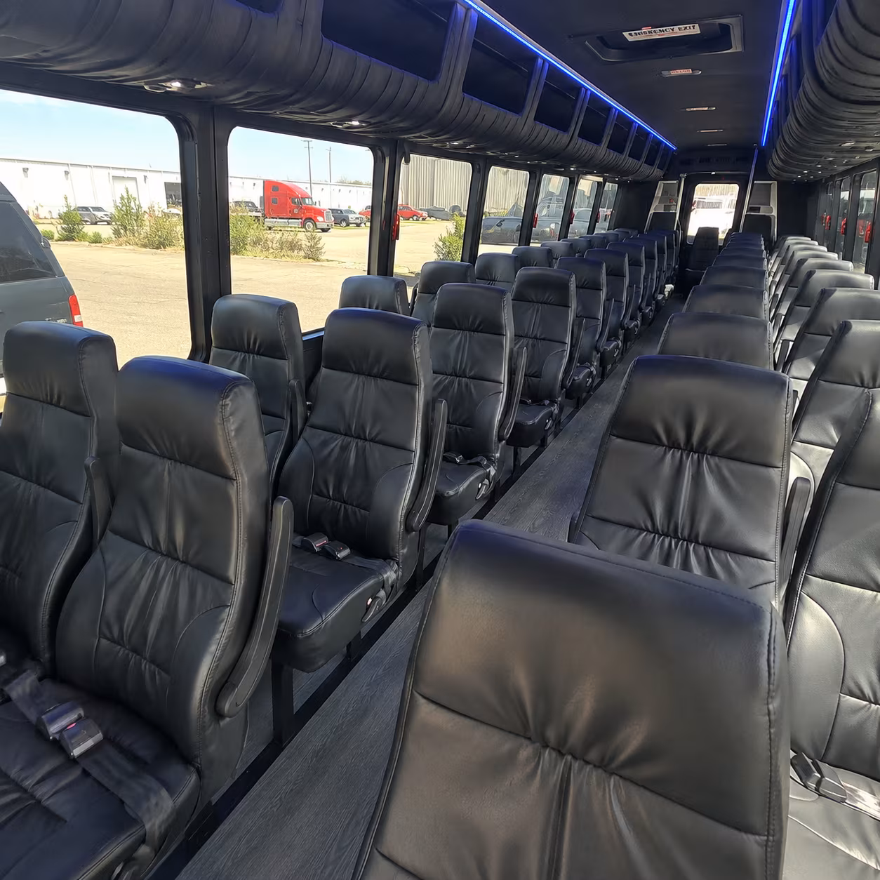 hemet religious group transportation onboard seating