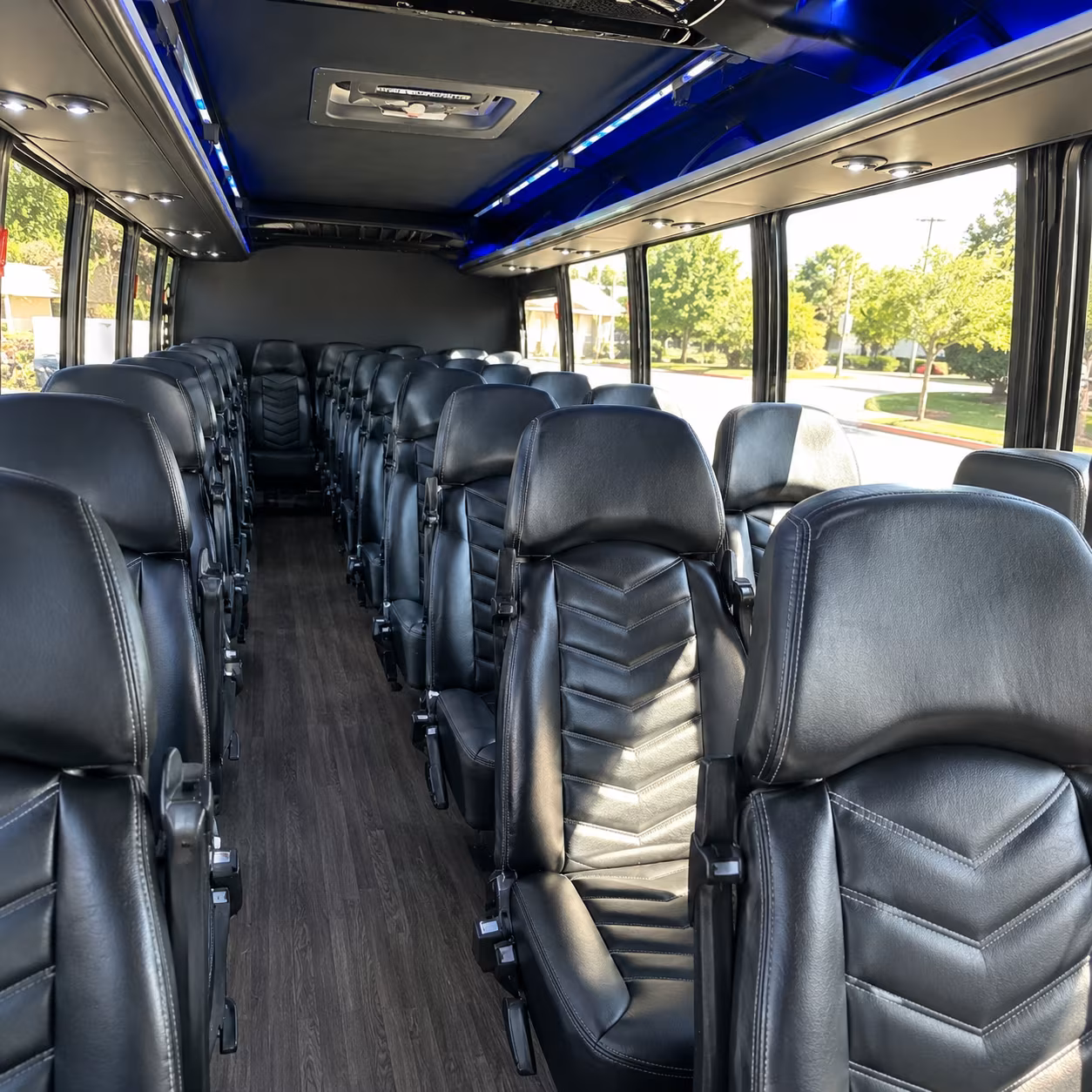hemet sporting event transportation onboard seating
