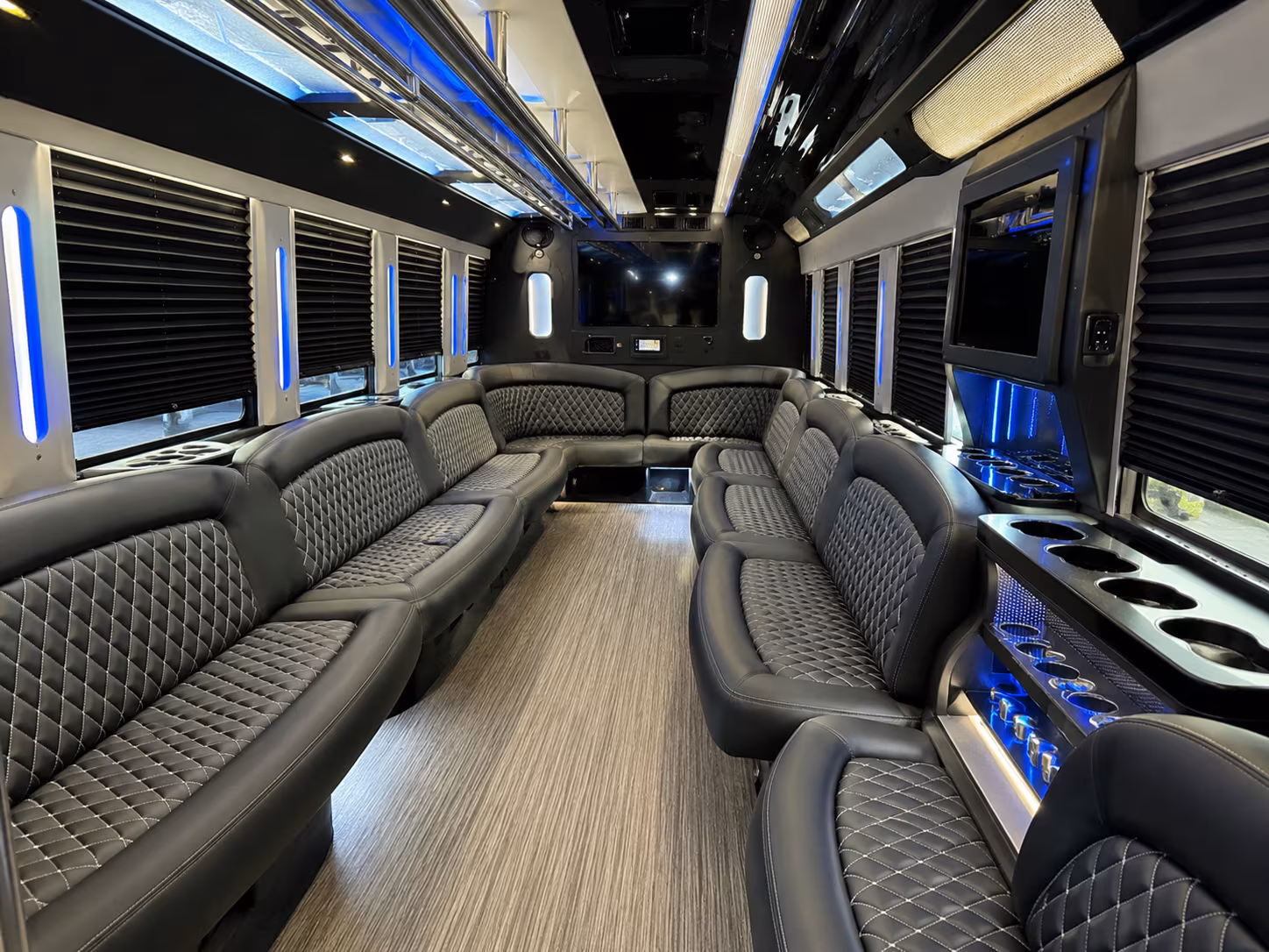 hemet wedding party bus rental