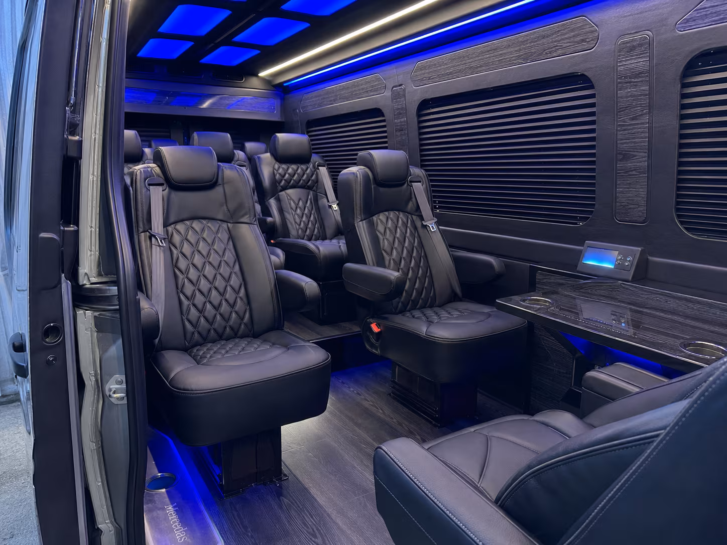 sprinter van transportation for groups and events across hemet